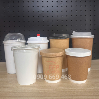 Nắp Ly Giá Sỉ – Nhà Cung Cấp Nắp Giấy & PET Cho F&B